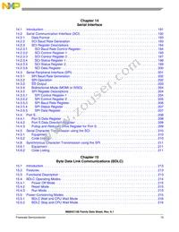 MC68HC912B32CFU8 Datasheet Page 13