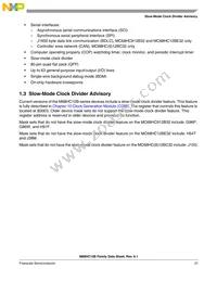 MC68HC912B32CFU8 Datasheet Page 21