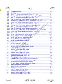 MC705B16NBE Datasheet Page 18