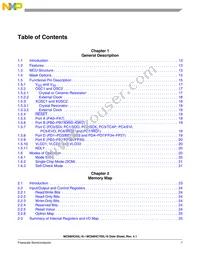 MC705L16CFUE Datasheet Page 7