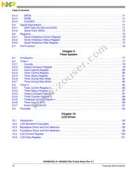 MC705L16CFUE Datasheet Page 10