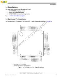 MC705L16CFUE Datasheet Page 15