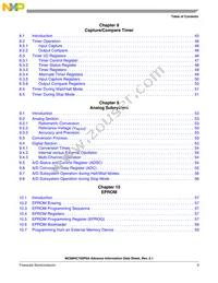 MC705P6ACDWER Datasheet Page 9