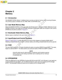 MC705P6ACDWER Datasheet Page 19