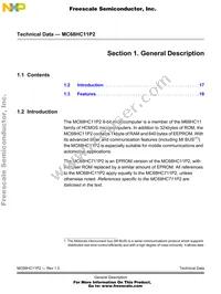 MC711P2CFNE3 Datasheet Page 17