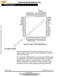 MC711P2CFNE3 Datasheet Page 22