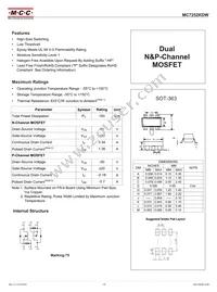 MC7252KDW-TP Datasheet Cover