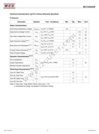 MC7252KDW-TP Datasheet Page 3
