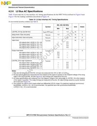 MC7410TVU400LE Datasheet Page 20