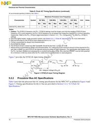 MC7457VG867NC Datasheet Page 18