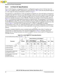 MC7457VG867NC Datasheet Page 22