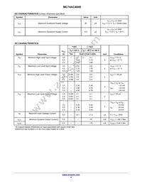 MC74AC4040DG Datasheet Page 4