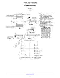 MC74ACT05NG Datasheet Page 6