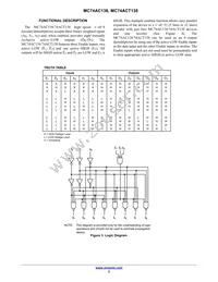 MC74ACT138DG Datasheet Page 2