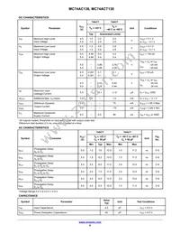 MC74ACT138DG Datasheet Page 6