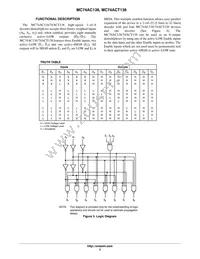 MC74ACT138DTR2 Datasheet Page 2