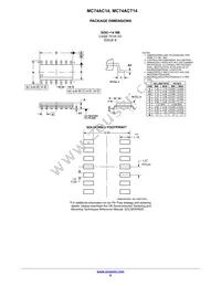 MC74ACT14MELG Datasheet Page 6