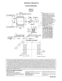 MC74ACT14MELG Datasheet Page 7
