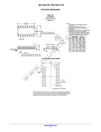 MC74ACT153D Datasheet Page 7