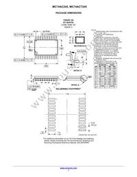 MC74ACT245MG Datasheet Page 7