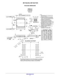 MC74ACT253D Datasheet Page 8