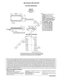 MC74ACT257NG Datasheet Page 9