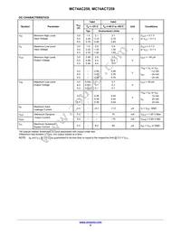 MC74ACT259DR2G Datasheet Page 5