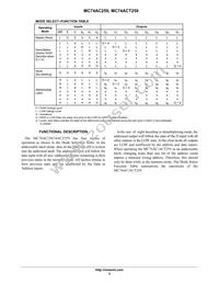 MC74ACT259NG Datasheet Page 2