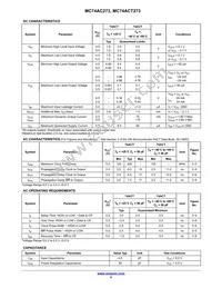 MC74ACT273MG Datasheet Page 5