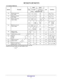 MC74ACT373NG Datasheet Page 6