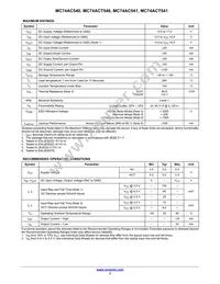 MC74ACT540MELG Datasheet Page 3