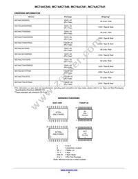 MC74ACT540MELG Datasheet Page 8