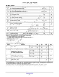 MC74ACT573NG Datasheet Page 3