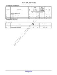 MC74ACT573NG Datasheet Page 7