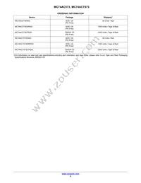 MC74ACT573NG Datasheet Page 8
