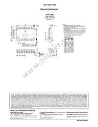 MC74ACT640MELG Datasheet Page 6