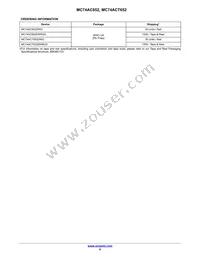 MC74ACT652NG Datasheet Page 9
