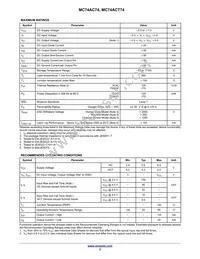 MC74ACT74NG Datasheet Page 3