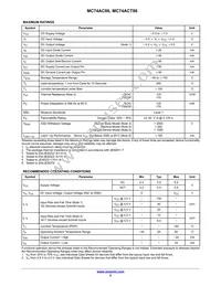 MC74ACT86NG Datasheet Page 2