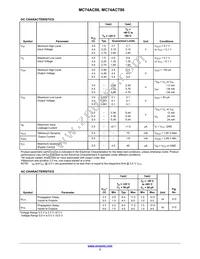 MC74ACT86NG Datasheet Page 3