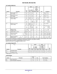 MC74ACT86NG Datasheet Page 4