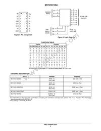 MC74HC138AFG Datasheet Page 2