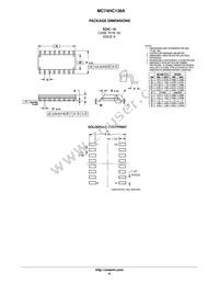 MC74HC138AFG Datasheet Page 8