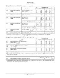 MC74HC139ADTR2 Datasheet Page 4