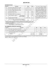 MC74HC14AFELG Datasheet Page 2