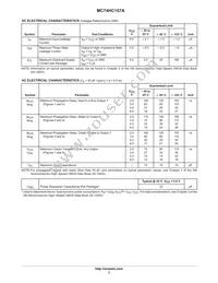 MC74HC157ADTR2 Datasheet Page 3