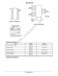 MC74HC157AFELG Datasheet Page 2