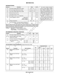 MC74HC157AFELG Datasheet Page 3