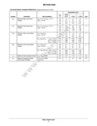 MC74HC160ADG Datasheet Page 3