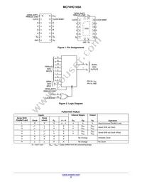 MC74HC165AFG Datasheet Page 2